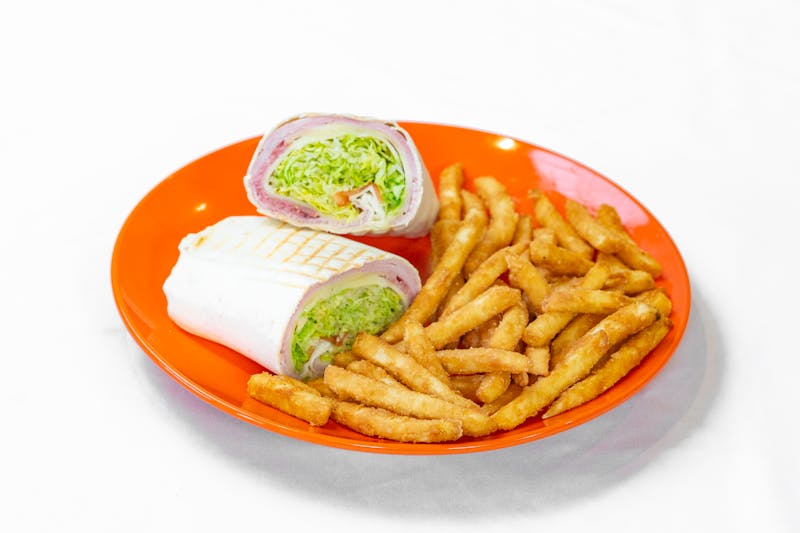 Italian wrap at Johnny Jr's Pizza
